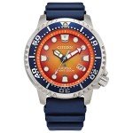 Citizen Promaster Eco-Drive Dive Watch - Blue/Orange
