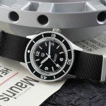 Vintage 50-Fathoms Automatic Dive Watch for Men