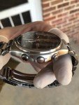 Seiko 7T42 Vintage Quartz Chronograph Watch 38mm