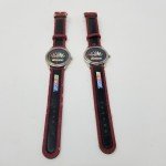 Vintage Nascar Wrist Watches with Racing Flags