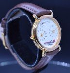Vintage Northwest Airlines Dual Time Zone Pilot Watch