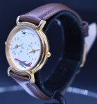 Vintage Northwest Airlines Dual Time Zone Pilot Watch
