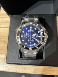 Edox Sky Driver Vintage Chronograph Men's Watch