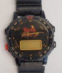 Winston Racing Team Black Vintage Digital Watch