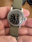 Waltham A-17 Military Pilot Watch - Korea Era