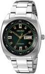 Seiko Recraft Automatic Watch with Green Dial