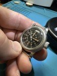 Waltham A-17 Military Pilot Watch - Korea Era