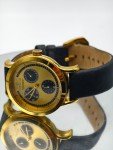 Vintage Invicta 22495 Gold Men's Quartz Chronograph