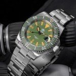 Retro Military Automatic Dive Watch - Waterproof 200M