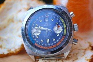 Colorful Swiss Vintage Anthony Racing Chronograph Watch