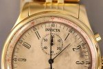 Invicta Vintage Gold Chronograph Men’s Watch