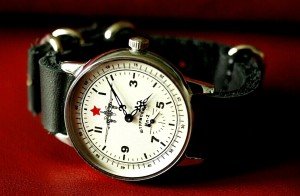 Soviet Pobeda il-2 Pilot Wings Vintage Watch