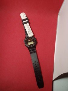 Rare Vintage Black Winston Racing Team Stopwatch