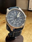 Islander Vintage Blue Pilot Men's Watch - 42mm
