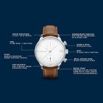 Vintage 1844 Stainless Steel Chronograph Men's Watch