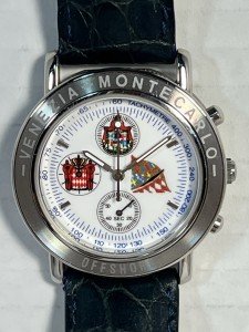 Vintage Venezia Montecarlo Offshore Racing Chronograph Watch