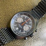 LeJour Vintage PVD 7734 Chronograph Wristwatch 41mm