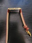 Rare Vintage Seiko Slim Tank Leather Watch