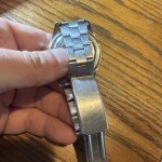 Timex Vintage Sport Diver Watch with Black Dial