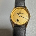 Vintage BD&A Boeing Pilot Watch with Leather Band