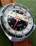 Vintage 70's Le Jour 38mm Manual Wind Racing Watch