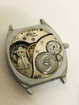 Vintage Art Deco Men's Elgin Watch, Nickel Case