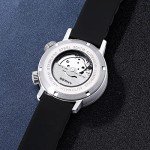 BERNY Men's Automatic Dive Watch - Black Dial