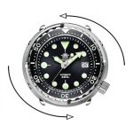 Men's 47.5mm Automatic Dive Watch with Sapphire Crystal
