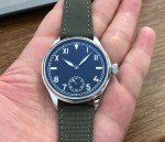 Vintage 44mm Pilot Mechanical Hand-Wound Watch