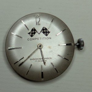 Vintage 17 Jewel Manual Shock-Absorbing Race Watch