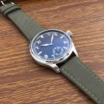 Vintage 44mm Pilot Mechanical Hand-Wound Watch