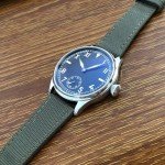 Vintage 44mm Pilot Mechanical Hand-Wound Watch