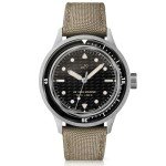 Vintage 1956 Marine Men's Waterproof Watch - Black
