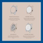 Vintage 1956 Marine Men's Waterproof Watch - Black