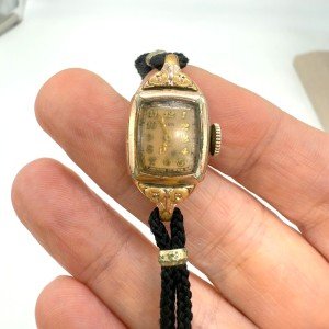 Vintage Elgin Ladies Art Deco Watch 1/20 KT GF