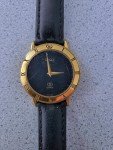 Gucci 3001M Gold Black Dial Vintage Men's Watch