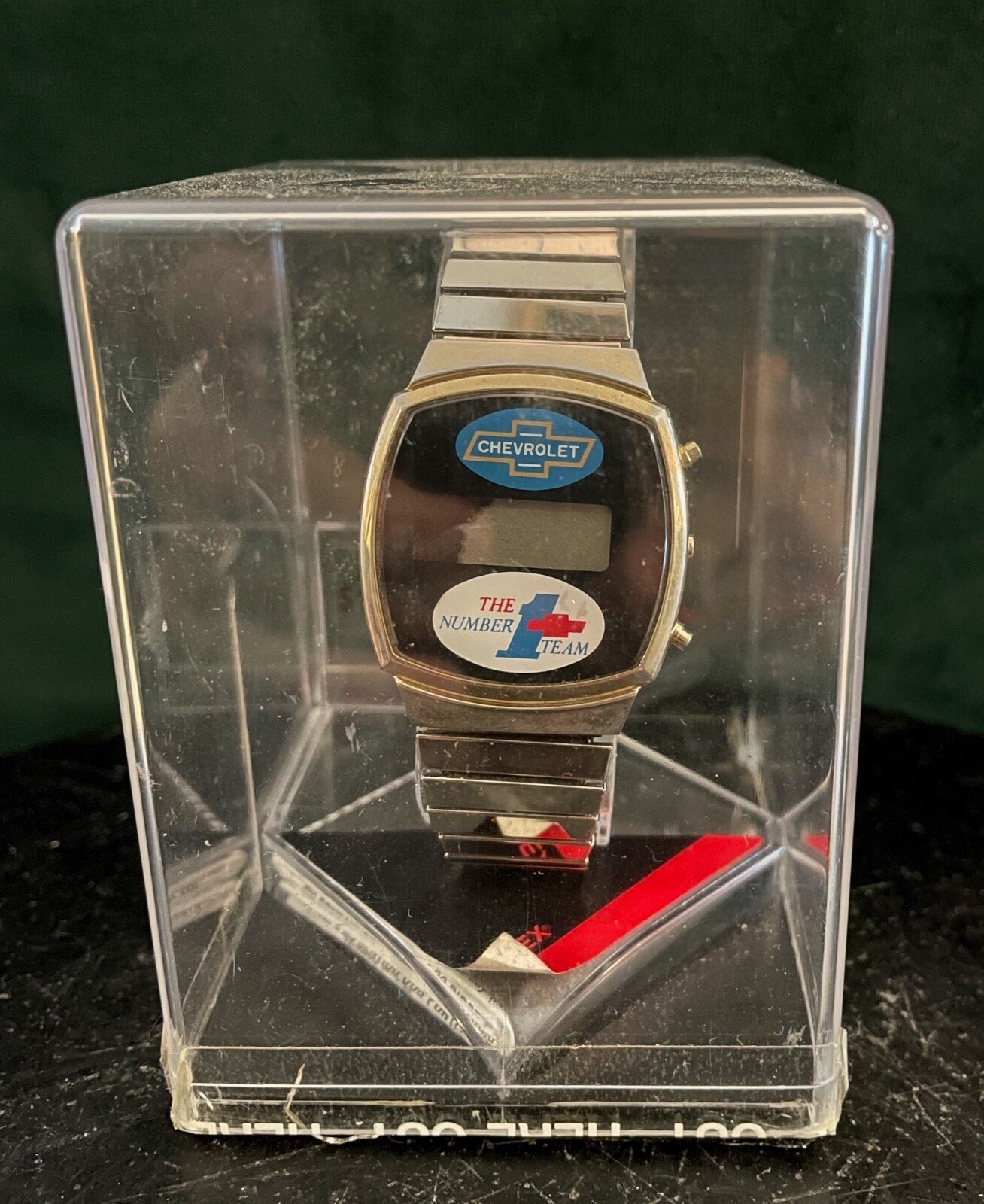 Chevrolet Chrome Digital Wristwatch - #1 Team Racing