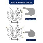 Vintage 100M Waterproof Scuba Diving Watch with Compass