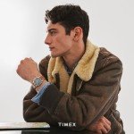 Timex Marlin Brown Strap Green Dial Watch