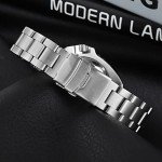 Steeldive Men's 200m Automatic Diver Watch Black Dial