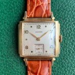 Empire Art Deco Swiss Gold Tone Wristwatch