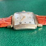 Empire Art Deco Swiss Gold Tone Wristwatch