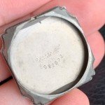 Empire Art Deco Swiss Gold Tone Wristwatch