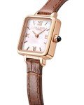 Lola Rose Women's Vintage Leather Strap Watch