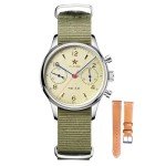 Vintage 1963 Men's Mechanical Chronograph Wristwatch