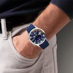 Vintage BERNY Men's Dive Watch - Blue Sapphire Glass