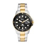 Fossil Men’s Blue Quartz Two-Tone Watch