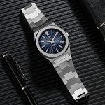 CADISEN Men's Vintage Diving Mechanical Watch - Blue