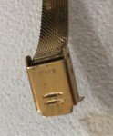Elgin 1970s Vintage Tigers Eye Dial Watch