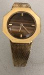 Elgin 1970s Vintage Tigers Eye Dial Watch